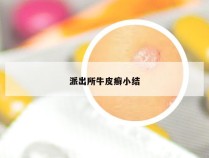 派出所牛皮癣小结