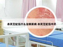 赤灵芝配伍什么治银屑病 赤灵芝配伍中药